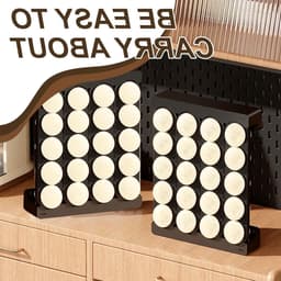 Capsulehouder voor Koffiecapsules, Wandmontage zonder Boren, Geschikt voor Keukenopslag, Ruimtebesparend en Stijlvol Design in Zwart — thumbnail 2