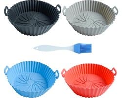Airfryer Accessoires - Siliconen Bakje - Bakpapier - Kook accessoire