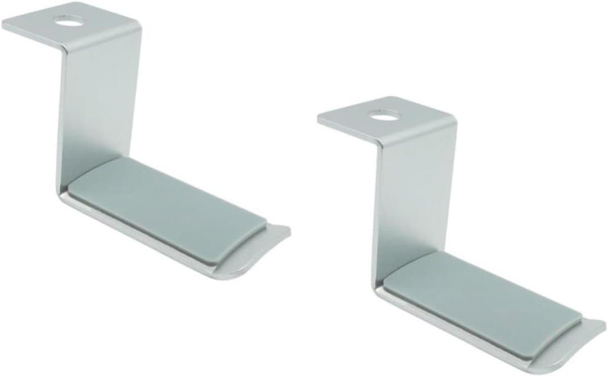 Hoofdtelefoon Houder - Headset Stand - Bureau Organisatie - Aan De Muur Gemonteerd - 2 Stuks - Zwart — afbeelding 1