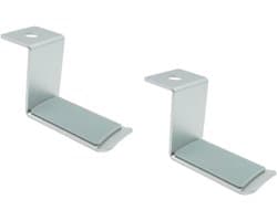 Hoofdtelefoon Houder - Headset Stand - Bureau Organisatie - Aan De Muur Gemonteerd - 2 Stuks - Zwart