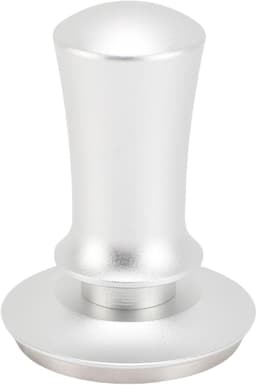 Koffie Tamper - Koffie Sabotage - Espresso Bereiden - Gekalibreerde Constante Druk - 58 mm - Zilver — thumbnail 1