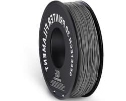 Flexibel Filament - TPU Materiaal - 3D Printen - Hoge Slijtvastheid - 1.75 mm 1 kg - Grijs