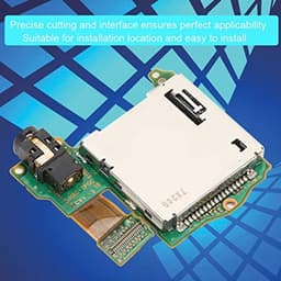 Speelcartridge slot, metalen host kaartslot + ABS, cartridge houder, hoofdtelefoon jack, voor switch console — thumbnail 2