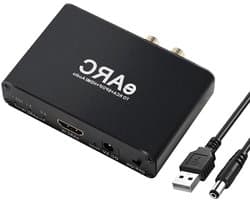 Audio Extractor - Geluid Adapter - Geluid Verbeteren - Meerdere Uitgangen - 24bit 192KHz - Aluminiumkleur