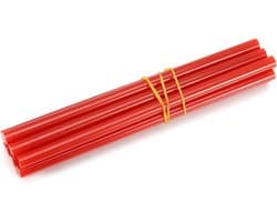 Kleurige hete lijmsticks 7x150mm voor DIY reparaties, geschikt voor 20W lijmpistolen - 10 stuks