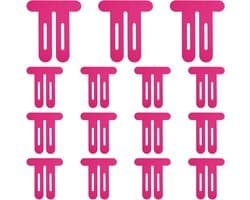 15 Stuks Precut Kinesiotape voor Knieën - Waterproof, Ademend en Latexvrij voor Spierondersteuning en Stabiliteit