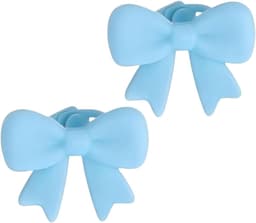 Hoofdtelefoondecoratie - Hoofdtelefoon accessoire - Persoonlijke Stijl - Zacht Siliconen Materiaal - 6x3x2 cm - Blauw — thumbnail 1