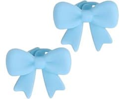 Hoofdtelefoondecoratie - Hoofdtelefoon accessoire - Persoonlijke Stijl - Zacht Siliconen Materiaal - 6x3x2 cm - Blauw