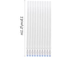 100Pcs Navullingen voor Heet Verdampende Stofmarkeringen - Witte Marker voor Kledingmaakprojecten, DIY Naaien en Hoge Temperatuur Gebruik