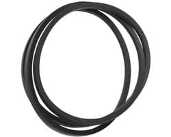 Dailygoods- Deck Belt - Hoogwaardige Rubber - Vervangingsaccessoire - Geschikt voor John Deere LA105/LA110/LA115 - Lengte 223 cm - Schokbestendig en Duurzaam - Maaiertouw