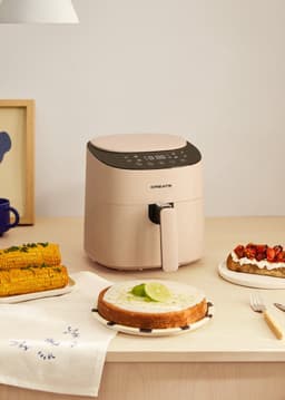 CREATE - Airfryer 3,5 L Vrijstaand 1300 W Zand - AIR FRYER PRO COMPACT — thumbnail 7