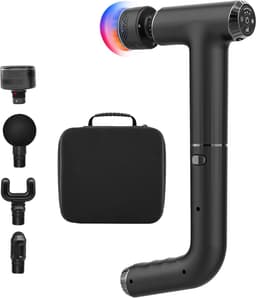 Mini Massagepistool met Warmte en Kou - 2-in-1 Diepteweefsel Spiermassageapparaat voor Thuis en in de Kantoor — thumbnail 1