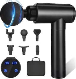 Diepe Spierstimulator met 30 Snelheden en 10 Massagekoppen - Efficiënte Spierpijn Verlichting — thumbnail 1