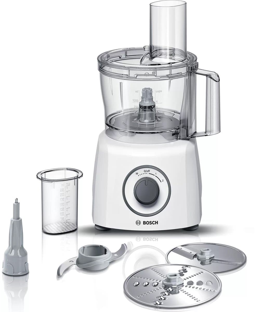 Bosch MCM3110W - Keukenmachine - Foodprocessor - 800 W. - 2,3l - Wit — afbeelding 1