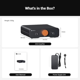 Fosi Audio ZA3 Gebalanceerde Stereo/Mono Versterker HiFi - met XLR RCA Ingangen en 12V Trigger-in — thumbnail 5