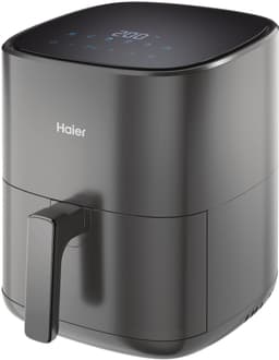 Haier HAF5P 011 Enkel 5 l Vrijstaand 1500 W Heteluchtfriteuse Zwart — thumbnail 4