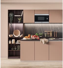 Hotpoint MF20G IX HA.1 Zwart, Roestvrijstaal Grill-magnetron Ingebouwd 20 l 800 W — thumbnail 1
