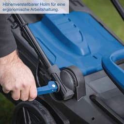 Accu Grasmaaier 38 cm – Draadloos, Onderhoudsvrij en Ergonomisch voor Tuinen tot 500 m² — thumbnail 4