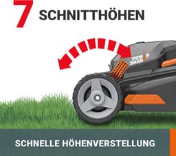 Accu Grasmaaier 40V met Mulchfunctie en 2-in-1 Grastrimmer — thumbnail 4