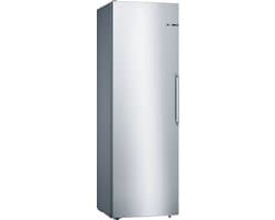 Bosch KSV36CIDP- Serie 4 - Vrijstaande koelkast - 186 x 60 cm - Zilver - Anti-fingerprint -Groente en fruit blijft langer vers met de VitaFresh lade -