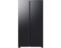 Samsung RS70F65QEFEF - Amerikaanse koelkast - 7 serie - Zwart - AI Energy — thumbnail 1