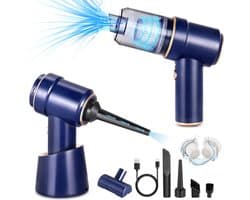 Handstofzuiger Draadloos - Auto Stofzuiger - Blauw