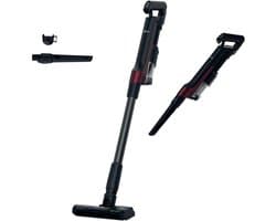 Hoover Steelstofzuiger HF201H 011 - 2-in-1 functie; stofzuiger en kruimeldief - Krachtige Draadloze Stofzuiger - Zakloos - HEPA-filter - LED verlichting - Inclusief opzetstukken - ANTI-TWIST - 1 l - 195 W - Magenta - 10 jaar garantie op onderdelen