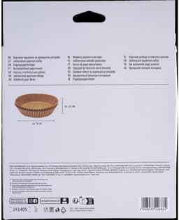 50 Papieren ronde airfryer bakvormpjes 16 cm Fackelmann — thumbnail 11