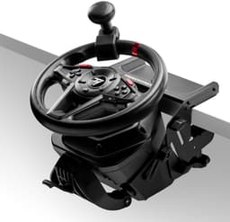 Thrustmaster T128-P SimTask Pack - Racestuur & Pedaalset - Inclusief SimTask Steering Kit - Force Feedback - Compatibel met PS5, PS4 & PC — thumbnail 1