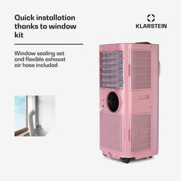 Klarstein mobiele airconditioner met luchtafvoerslang, 5-in-1 airconditioner, ventilator, luchtontvochtiger, luchtreiniger & nachtmodus, app-bediening, kleine & draagbare airconditioner voor thuis & op kantoor, 12000 BTU,4 kW voor 59 m² 50 dB — thumbnail 11