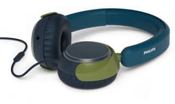 PHILIPS TAK2000CT - On Ear bedrade opvouwbare hoofdtelefoon voor kinderen - beperkt volume, Audio delen, 3,5 mm- en USB-C-kabel meegeleverd - Kristal Groen — thumbnail 8