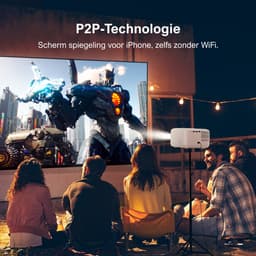 ULTIMEA Beamer 1080P-decoderprojector met Elektrische Focus, 300 ANSI lumen Home Theater Projector — thumbnail 5
