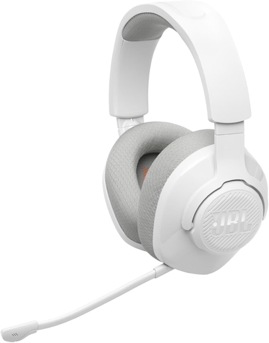 JBL Quantum 360 - Draadloze Gaming Headset - Over-ear - Surround Sound - Afneembare Microfoon - Wit — afbeelding 1