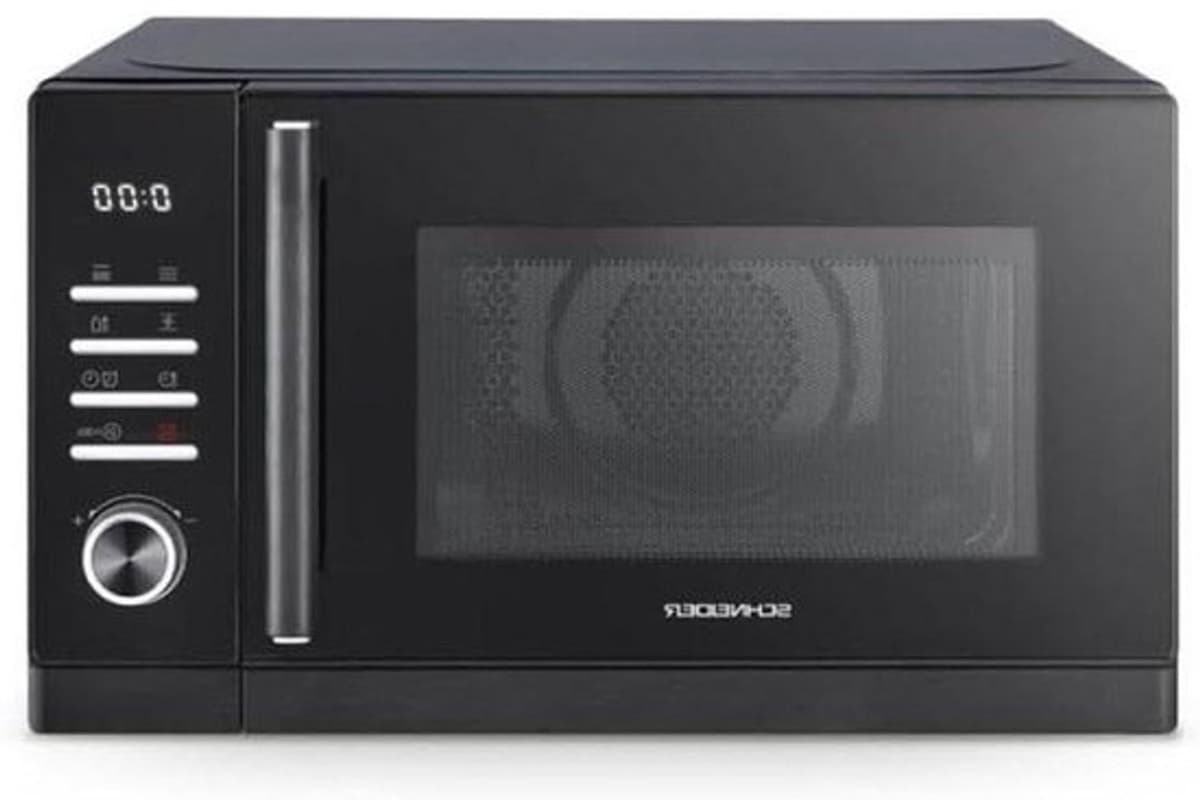 Digitale magnetron - Oven met grill - Maaltijden bereiden - Magnetron-grillcombinatie - 25 liter - Zwart — afbeelding 1