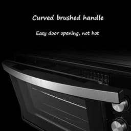 Elektrische oven - Heteluchtoven Airfryer - Bakken, grillen en toasten - 40 Liter inhoud - 479*433*330 mm - Zwart — thumbnail 2