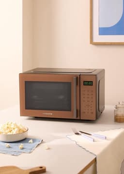 Magnetron met grill - Ovenfunctie - Snel koken - 8 automatische programma’s - 23 liter - Groen — thumbnail 3