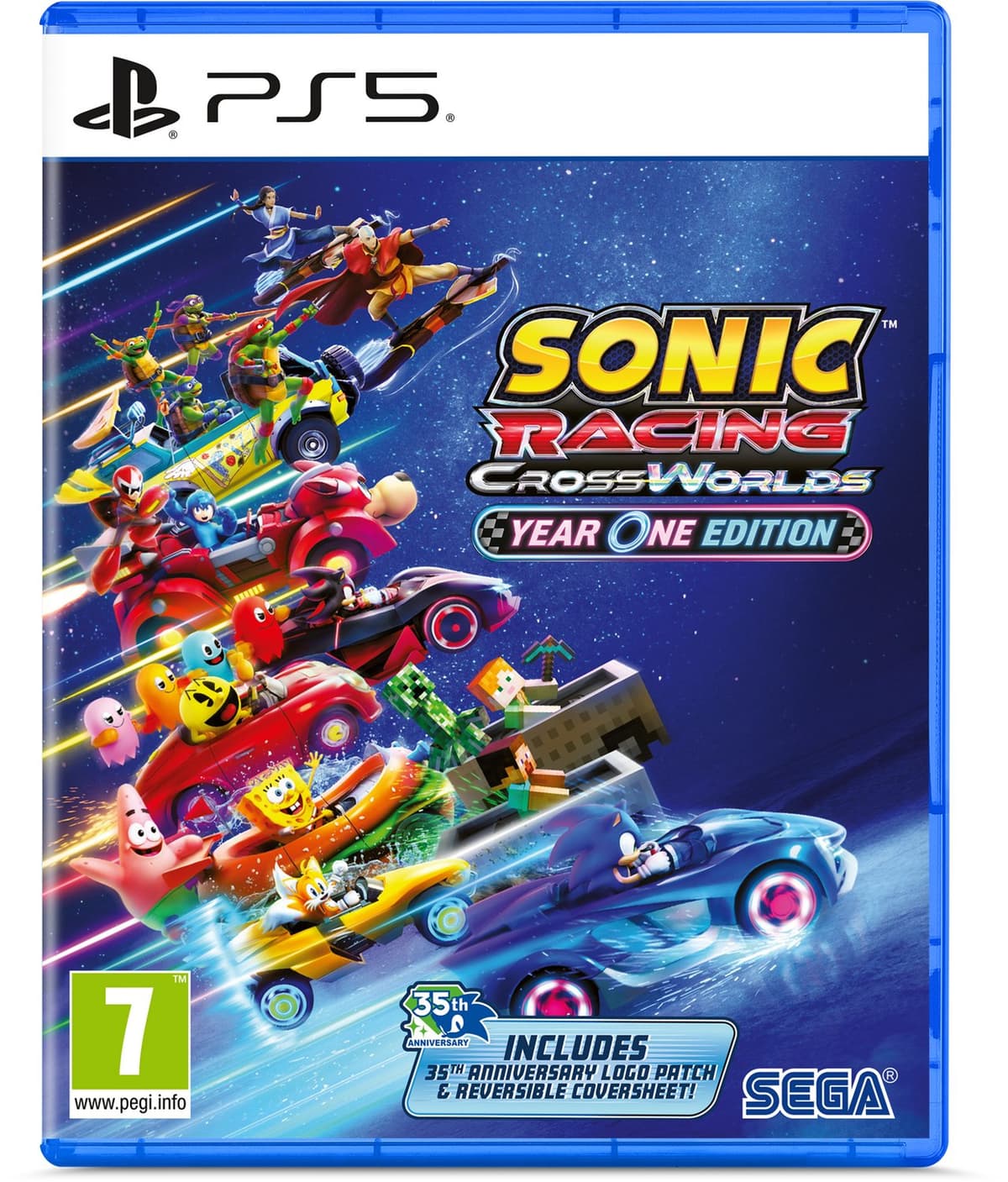 Sonic Racing: CrossWorlds - Year One Edition - Inclusief Woven Patch - PS5 — afbeelding 1