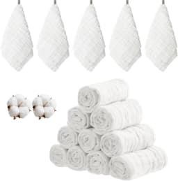 10 Musselintjes baby 100% katoen 25x50 cm — thumbnail 1
