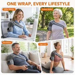 3-in-1 schoudermassage met warmte en vibratie — thumbnail 5