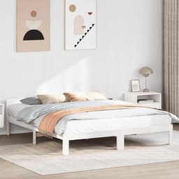 Bedframe van grenenhout, 160 x 200 cm — thumbnail 4
