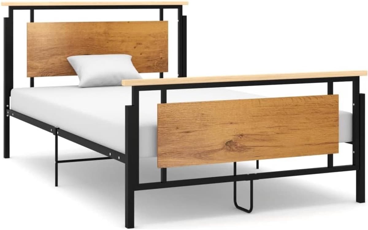 Bedframe, familiebed, palletbed, bedframe, metaal, 120 x 200 cm — afbeelding 1