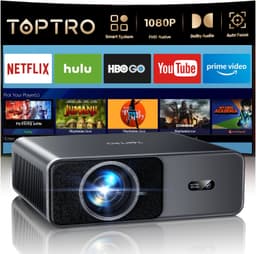 Beamer 1500 ANSI Lumen - Full HD 1080p Resolutie - 75 Watt Vermogen - LCD - Kleur - Home Theater Projector — thumbnail 1