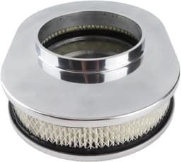 Luchtfilter voor automotor, 30,5 cm, wasbaar, herbruikbaar, aluminiumlegering, ovale stijl, vervanging voor Hot Rod — thumbnail 1