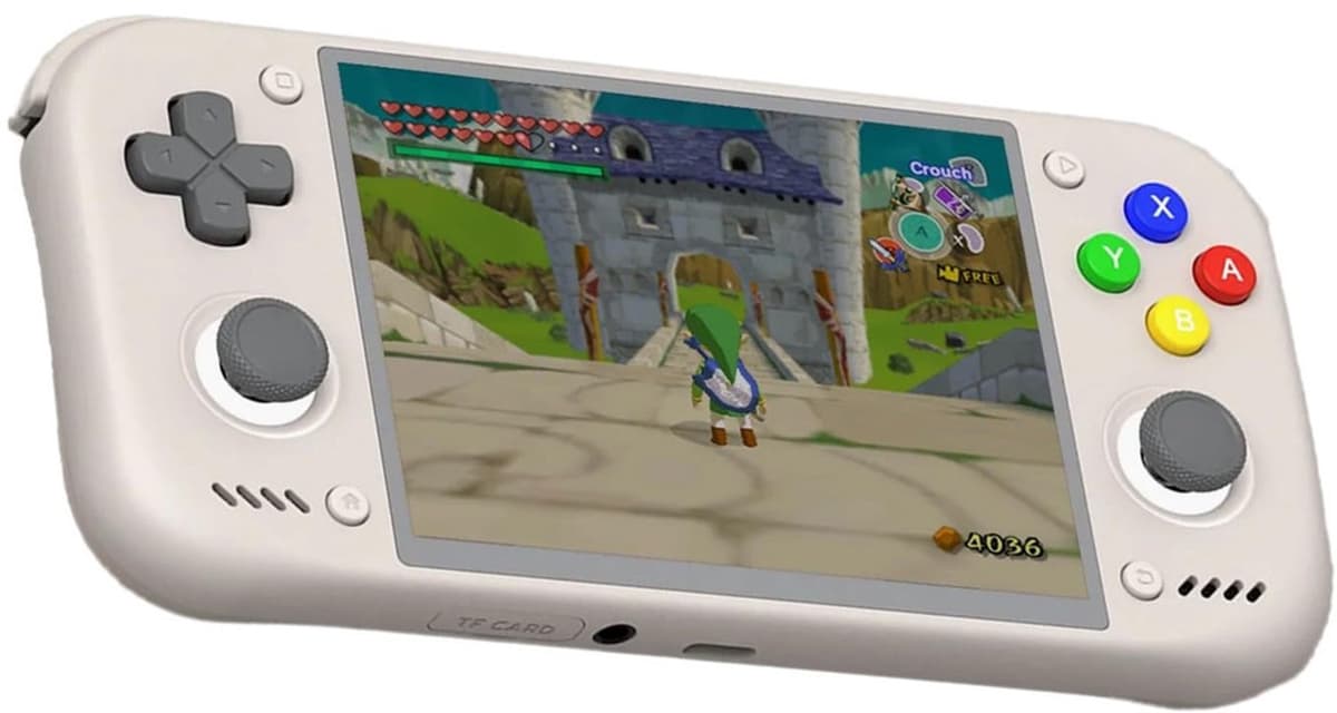 Handheld Gameconsole 8GB RAM - 128GB Opslag - 4,5 Inch AMOLED Scherm - Android 13 - Retro Gaming — afbeelding 1