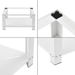 Wasmachine sokkel verhoger met legplank 63x54x31 tot 150 kg — thumbnail 5