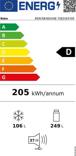 Beko B5RCNE405HXB - HarvestFresh® - Koelvriescombinatie — thumbnail 3