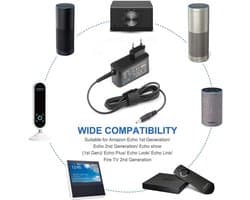 Oplader voor Bluetooth-luidsprekers - 15V 1600mA Voeding met Europese Stekker