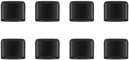8-stuks Airfryer rubberen bumper -Rubberen kussen - Airfryer vervangend onderdeel - Airfryer vervangende rubberen kop - Gemakkelijk schoon te maken - Handige vervanging - Geschikt voor keuken- en airfryer bakplaten - Zwart — thumbnail 1