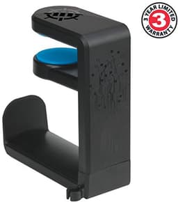 Hoofdtelefoonhouder met 360 graden draaibare arm en kabelopslag - Universele Klem voor Bureau — thumbnail 2