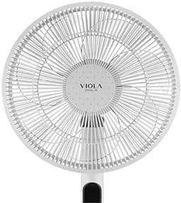 Stille Staande Ventilator met Afstandsbediening - Digitale Motor, Laag Stroomverbruik, 9 Luchtstroomsnelheden, 120 Graden Oscillatie — thumbnail 5